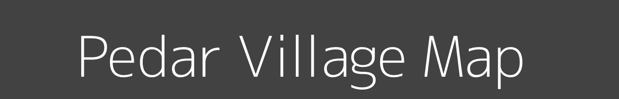 Map of Pedar Village in Uttar Pradesh Image