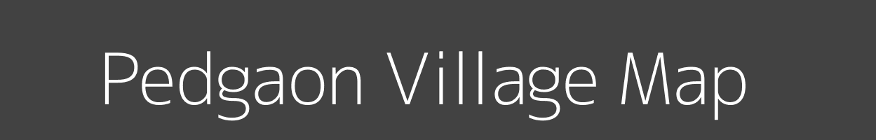 Map of Pedgaon Village in Maharashtra Image