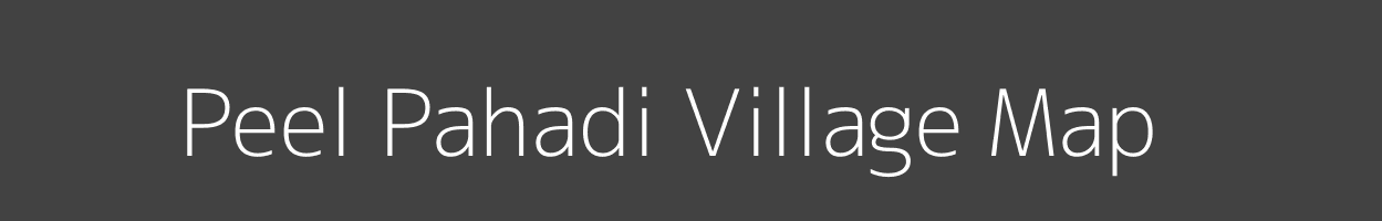 Map of Peel Pahadi Village in Madhya Pradesh Image