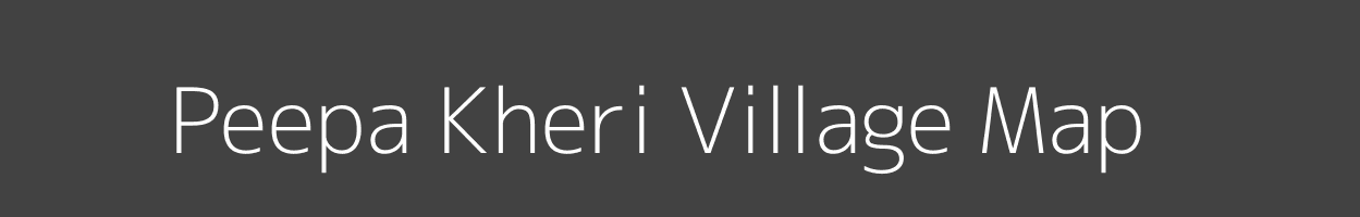 Map of Peepa Kheri Village in Rajasthan Image