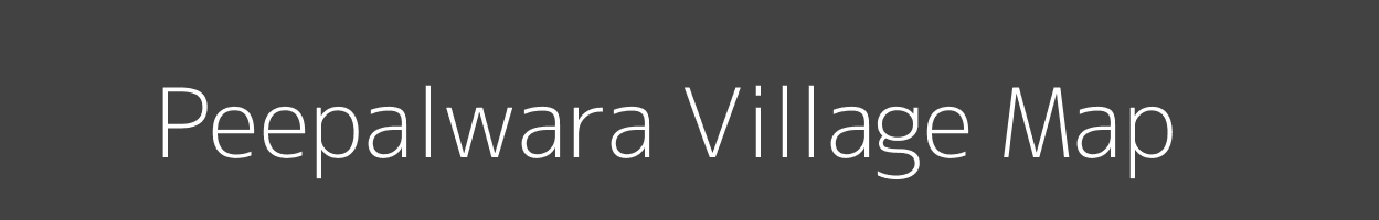 Map of Peepalwara Village in Rajasthan Image