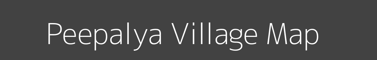 Map of Peepalya Village in Madhya Pradesh Image