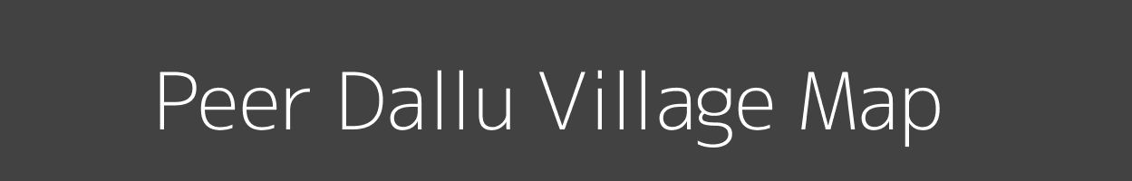 Map of Peer Dallu Village in Uttar Pradesh Image