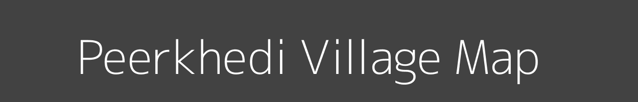 Map of Peerkhedi Village in Madhya Pradesh Image