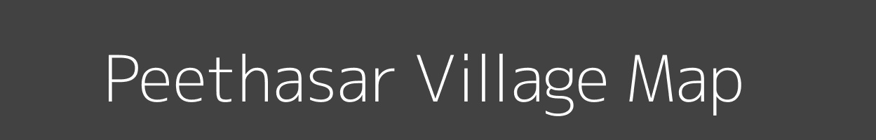 Map of Peethasar Village in Rajasthan Image