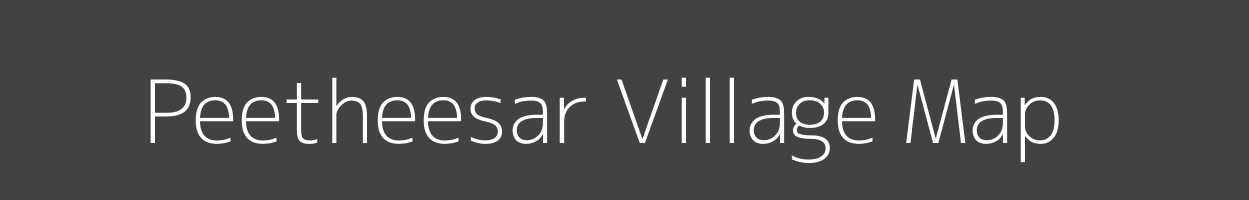 Map of Peetheesar Village in Rajasthan Image