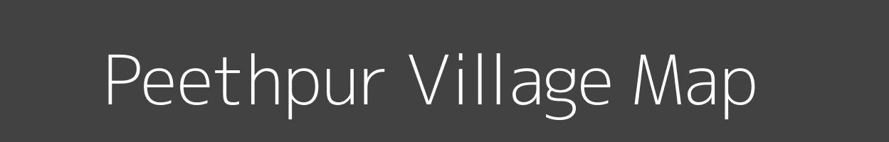 Map of Peethpur Village in Madhya Pradesh Image