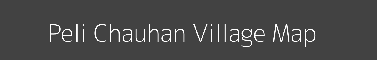 Map of Peli Chauhan Village in Uttar Pradesh Image