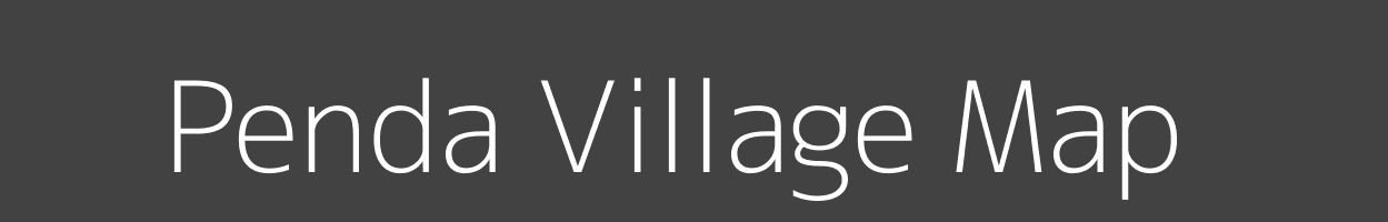 Map of Penda Village in Uttar Pradesh Image