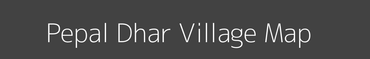 Map of Pepal Dhar Village in Uttarakhand Image