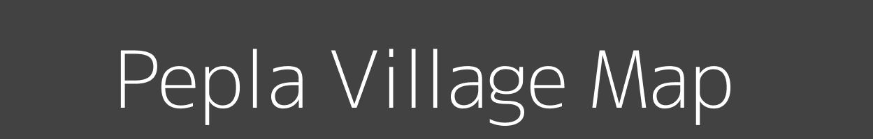 Map of Pepla Village in Uttar Pradesh Image