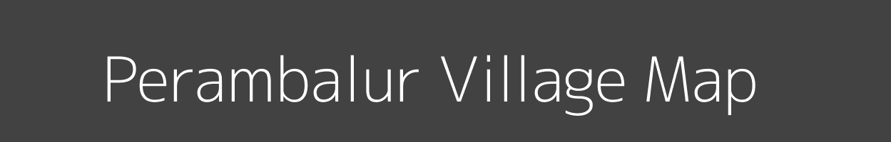 Map of Perambalur Village in Tamil Nadu Image