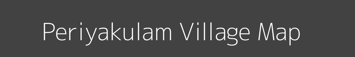 Map of Periyakulam Village in Tamil Nadu Image