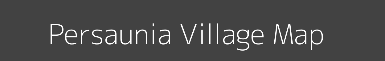 Map of Persaunia Village in Uttar Pradesh Image