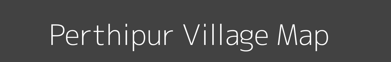 Map of Perthipur Village in Uttar Pradesh Image