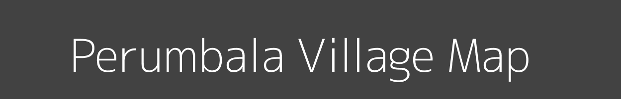 Map of Perumbala Village in Kerala Image