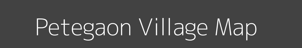 Map of Petegaon Village in Madhya Pradesh Image