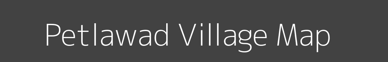 Map of Petlawad Village in Madhya Pradesh Image