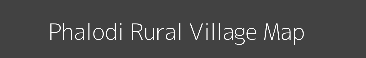 Map of Phalodi Rural Village in Rajasthan Image