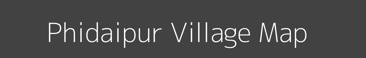 Map of Phidaipur Village in Uttar Pradesh Image