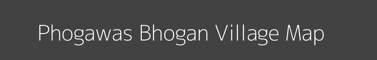 Map of Phogawas Bhogan Village in Rajasthan Image