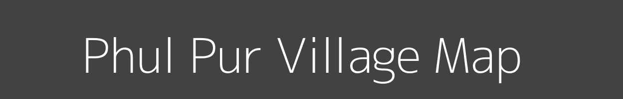 Map of Phul Pur Village in Uttar Pradesh Image