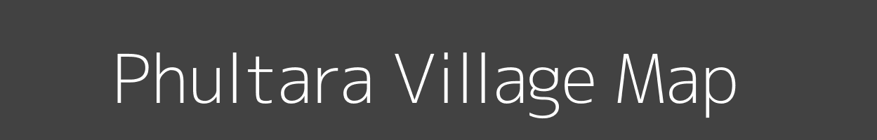 Map of Phultara Village in Uttar Pradesh Image