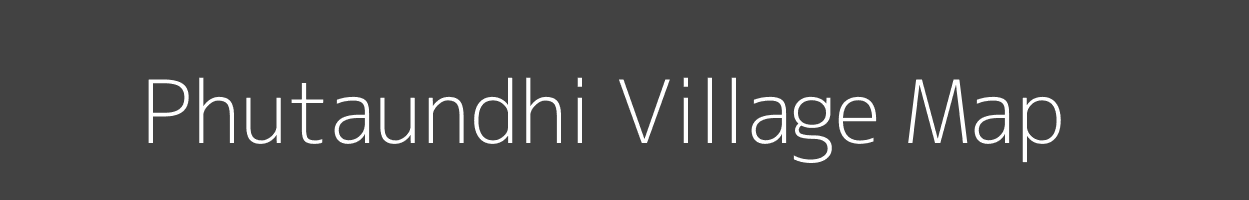 Map of Phutaundhi Village in Madhya Pradesh Image