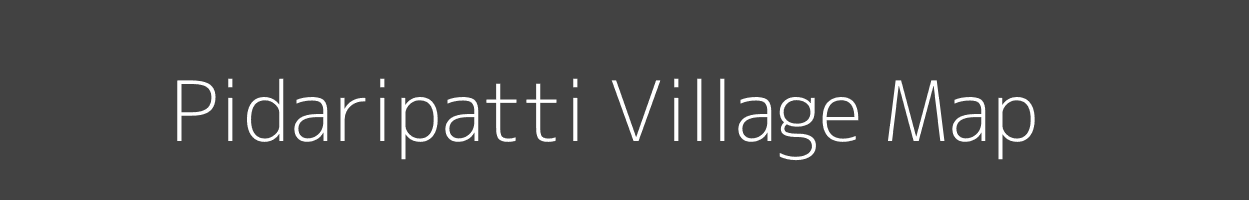 Map of Pidaripatti Village in Tamil Nadu Image