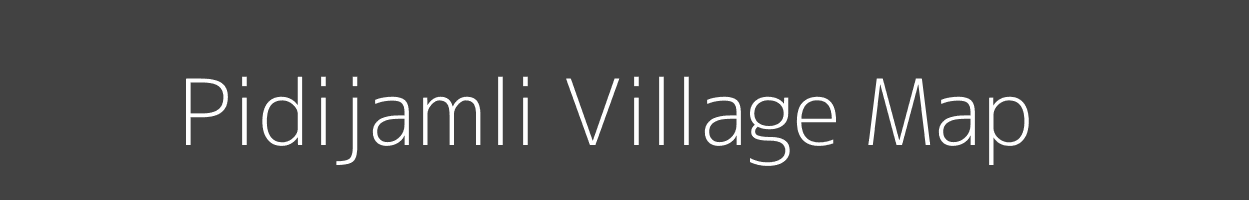 Map of Pidijamli Village in Madhya Pradesh Image