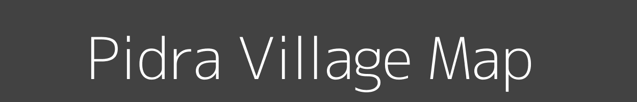 Map of Pidra Village in Madhya Pradesh Image