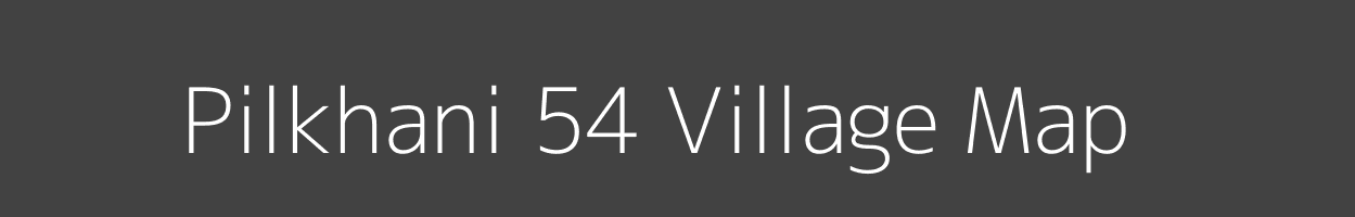 Map of Pilkhani 54 Village in Punjab Image