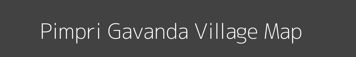 Map of Pimpri Gavanda Village in Maharashtra Image