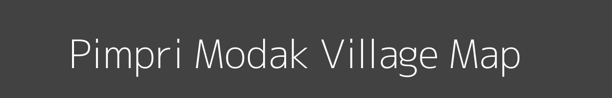 Map of Pimpri Modak Village in Maharashtra Image