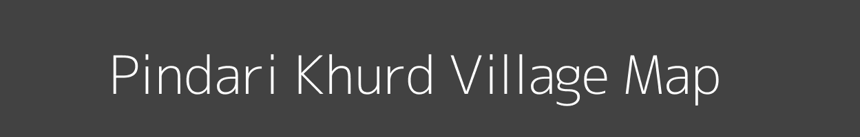 Map of Pindari Khurd Village in Uttar Pradesh Image