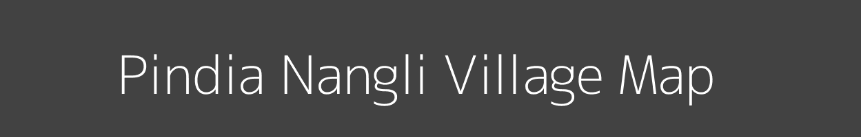 Map of Pindia Nangli Village in Uttar Pradesh Image