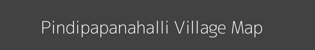 Map of Pindipapanahalli Village in Karnataka Image
