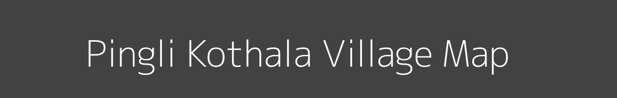 Map of Pingli Kothala Village in Maharashtra Image