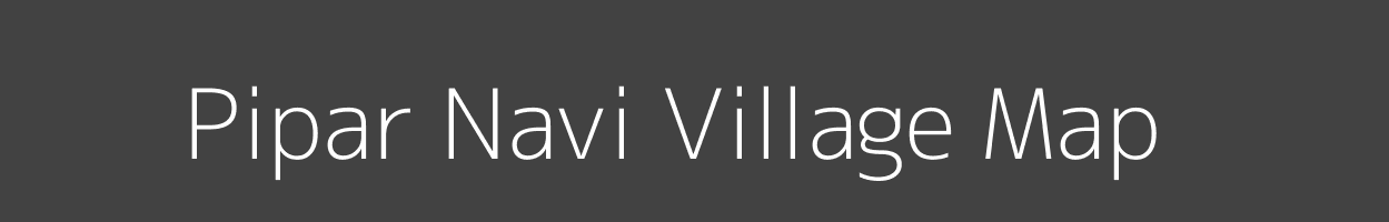 Map of Pipar Navi Village in Gujarat Image