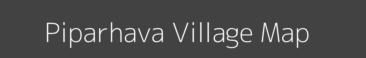 Map of Piparhava Village in Uttar Pradesh Image