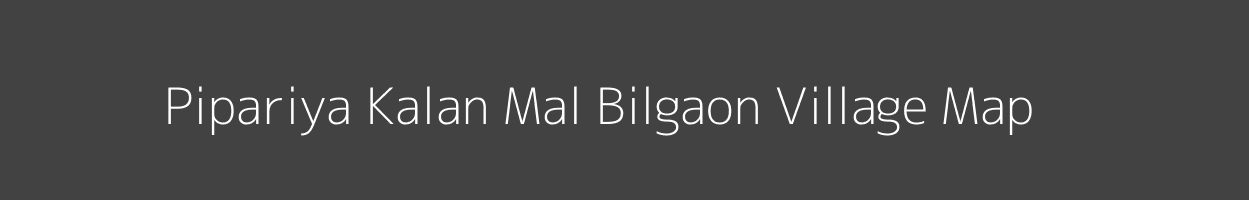 Map of Pipariya Kalan Mal Bilgaon Village in Madhya Pradesh Image