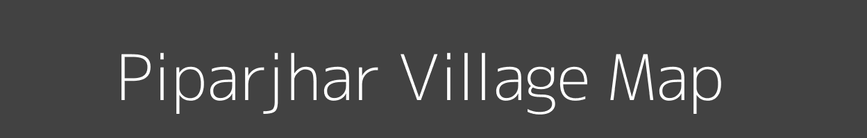 Map of Piparjhar Village in Madhya Pradesh Image