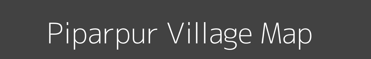 Map of Piparpur Village in Uttar Pradesh Image