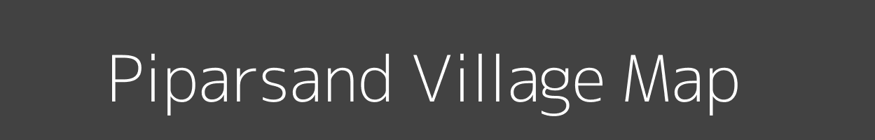 Map of Piparsand Village in Uttar Pradesh Image