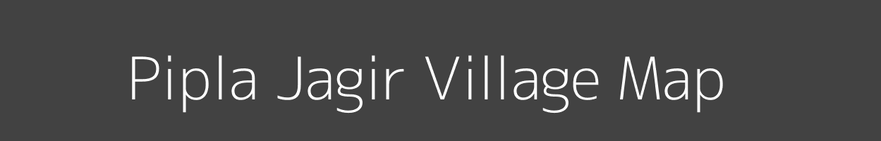 Map of Pipla Jagir Village in Uttar Pradesh Image