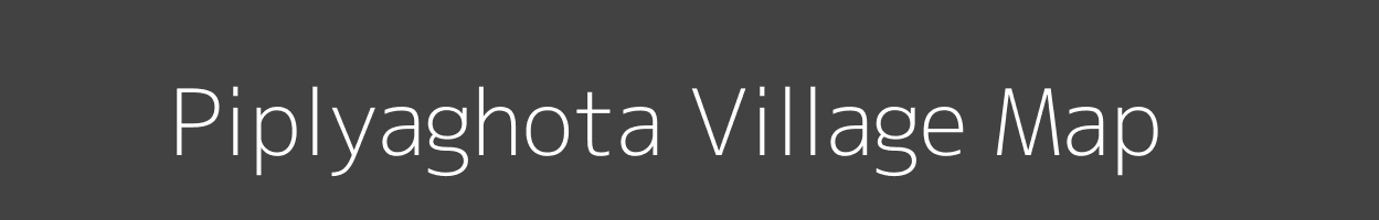 Map of Piplyaghota Village in Madhya Pradesh Image