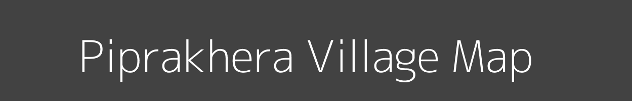 Map of Piprakhera Village in Uttar Pradesh Image