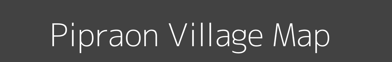 Map of Pipraon Village in Uttar Pradesh Image