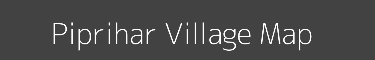 Map of Piprihar Village in Madhya Pradesh Image