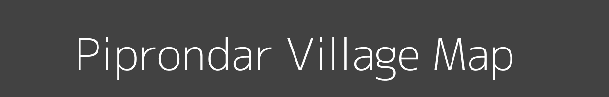 Map of Piprondar Village in Uttar Pradesh Image